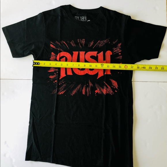 RUSH T Shirt Logos Men’s Short Sleeve Black Size Small/Medium - Picture 5 of 5